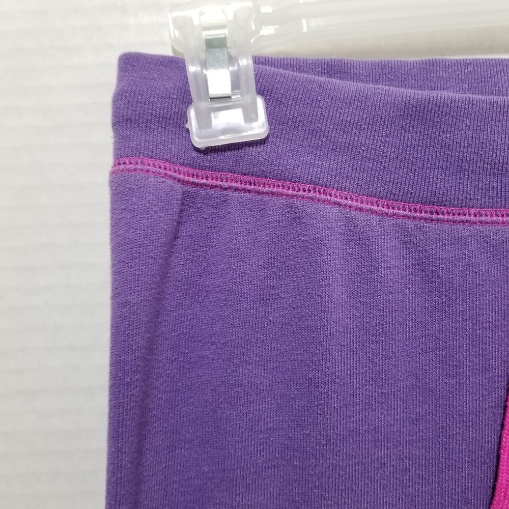 Victoria's Secret PINK pants XS heart logo graphic cropped capri sweats lounge - Picture 3 of 15
